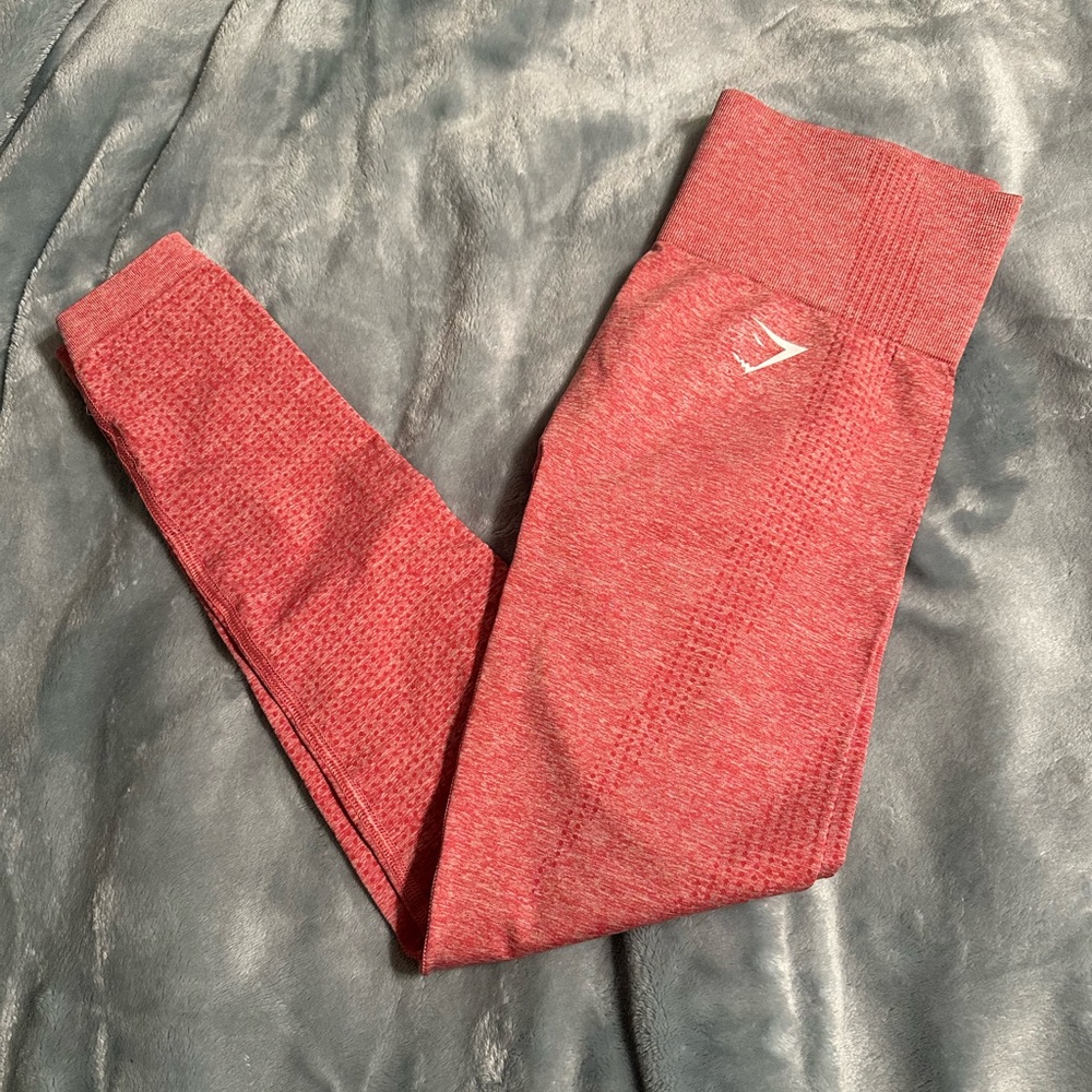 Pink Gymshark Vital Seamless Leggings